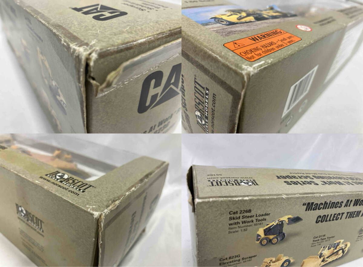 CAT 623G エレベーティングスクレーパー ミニカー】NORSCOT 1/50スケール CAT 623G ELEVATING SCRAPER