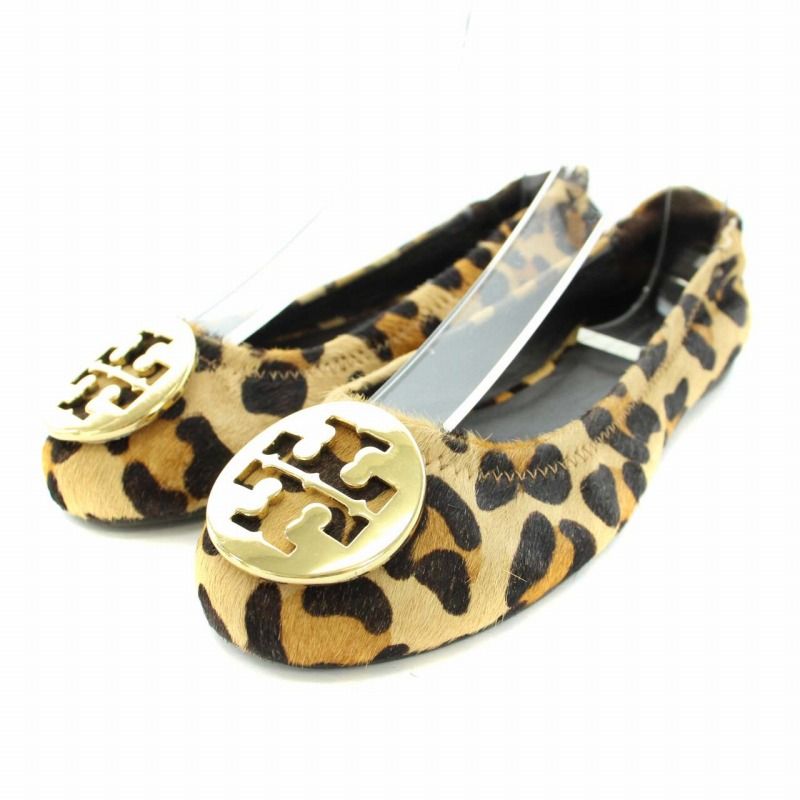 正規品◾️トリーバーチ　ハラコ　ヒョウ柄　バレエシューズ　Tory Burch トリーバーチ TORY BURCH バレエシューズ ハラコ ヒョウ柄 レオパード
