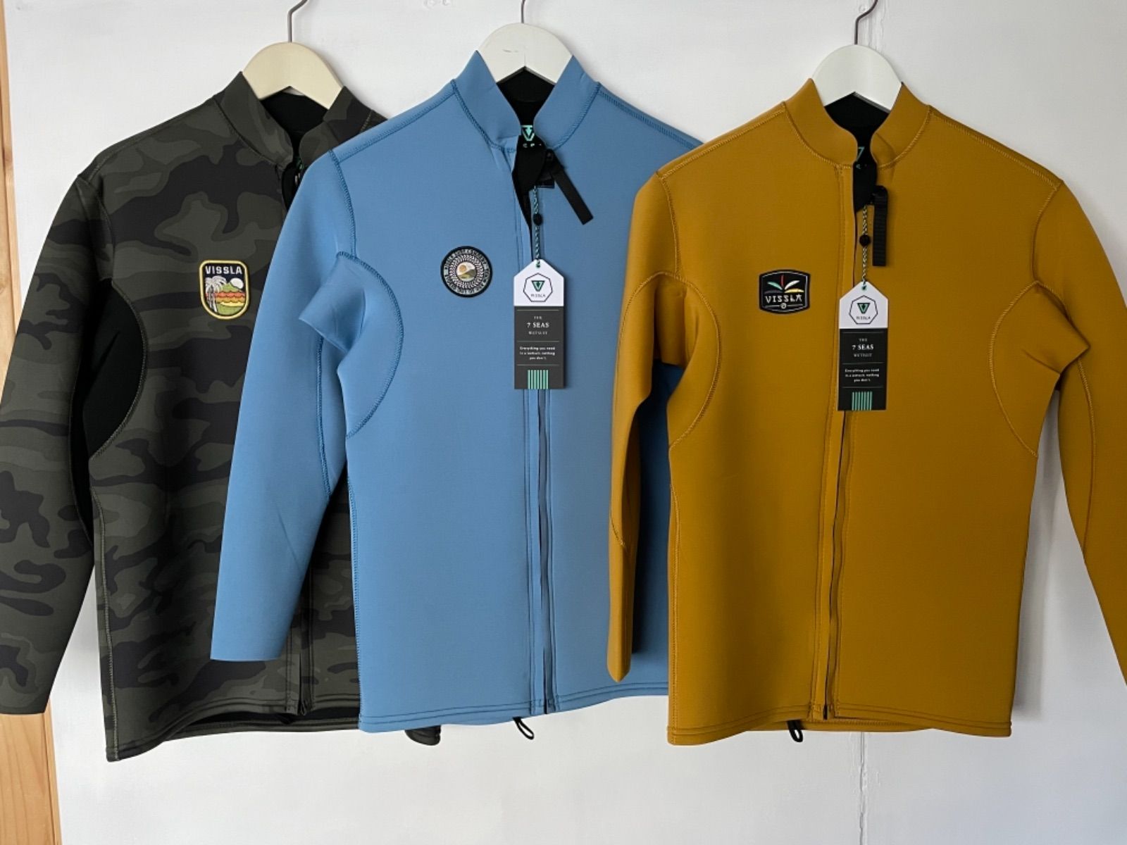 【はこぽす対応商品】 L/S JACKET WETSUITS VISSLA ヴィスラ ウェットスーツ タッパー サーフィン・ボディボード