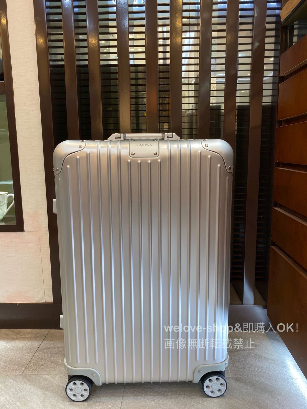 スーツケース RIMOWA リモワ Original 925シリーズ オリジナル チェックイン M 26インチ 60リットル シルバー ユニセックス キャリーケース