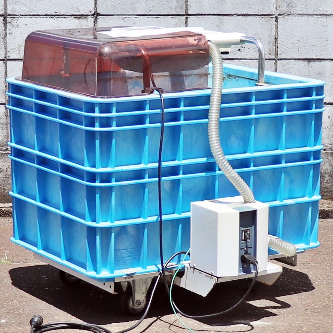 アクアシャワー　ハトムネ催芽機 AQ-150 タイガーカワシマ ハトムネ催芽機 アクアシャワー AQ-150 法人様