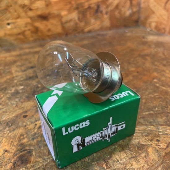 ルーカス製 6V バルブ ヘッドライト トライアンフ AJS BSA