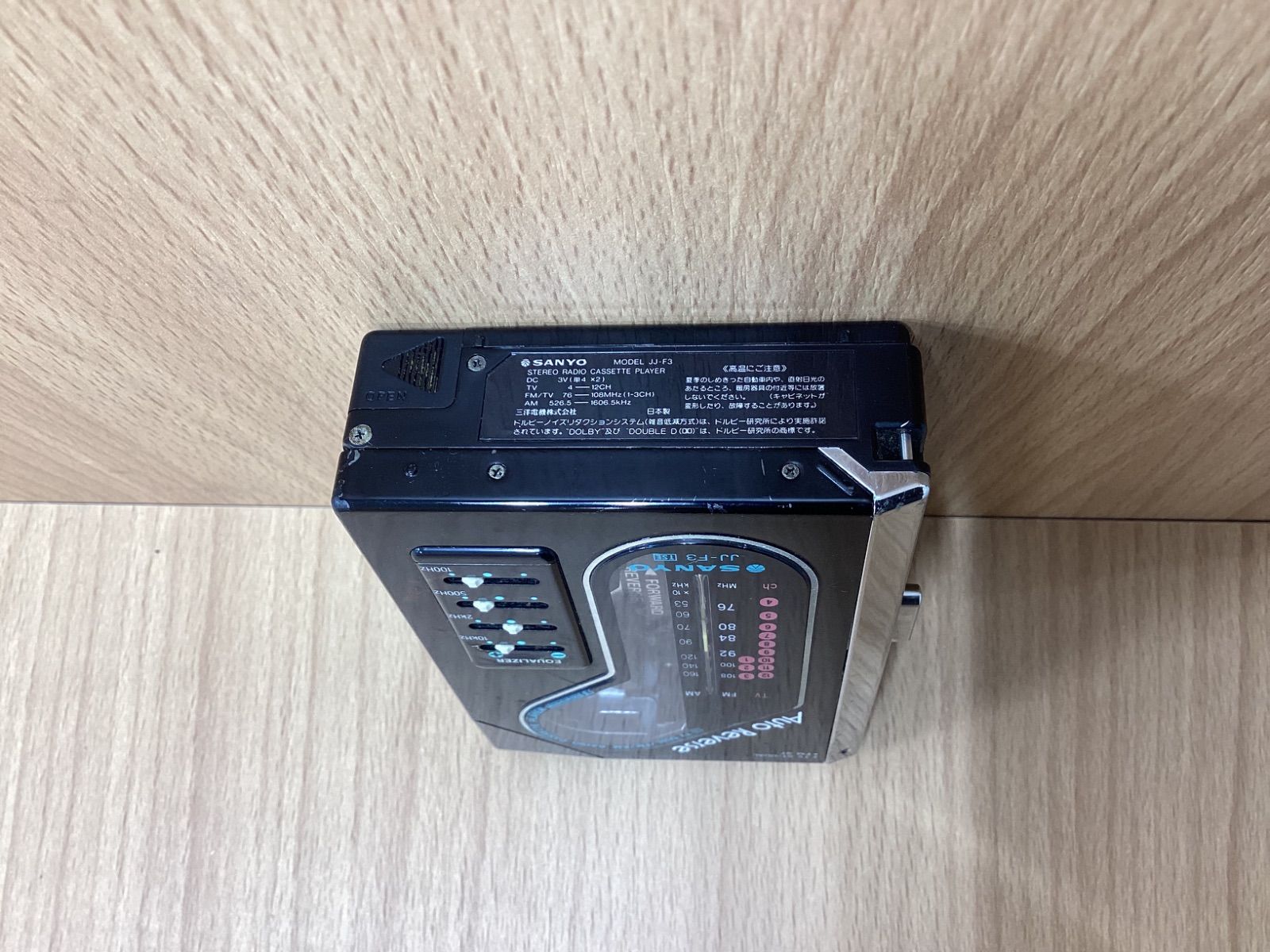 SANYO カセットプレーヤー JJ-F3 ジャンク品 l498 SANYO カセットプレイヤー JJ-F3 ジャンク品 - メルカリ