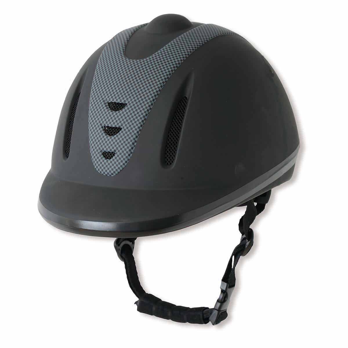 ユニセックス ブラック ビギナーダイヤル調整ヘルメット M ジョッパーズ JODHPURS JO-HE-1654