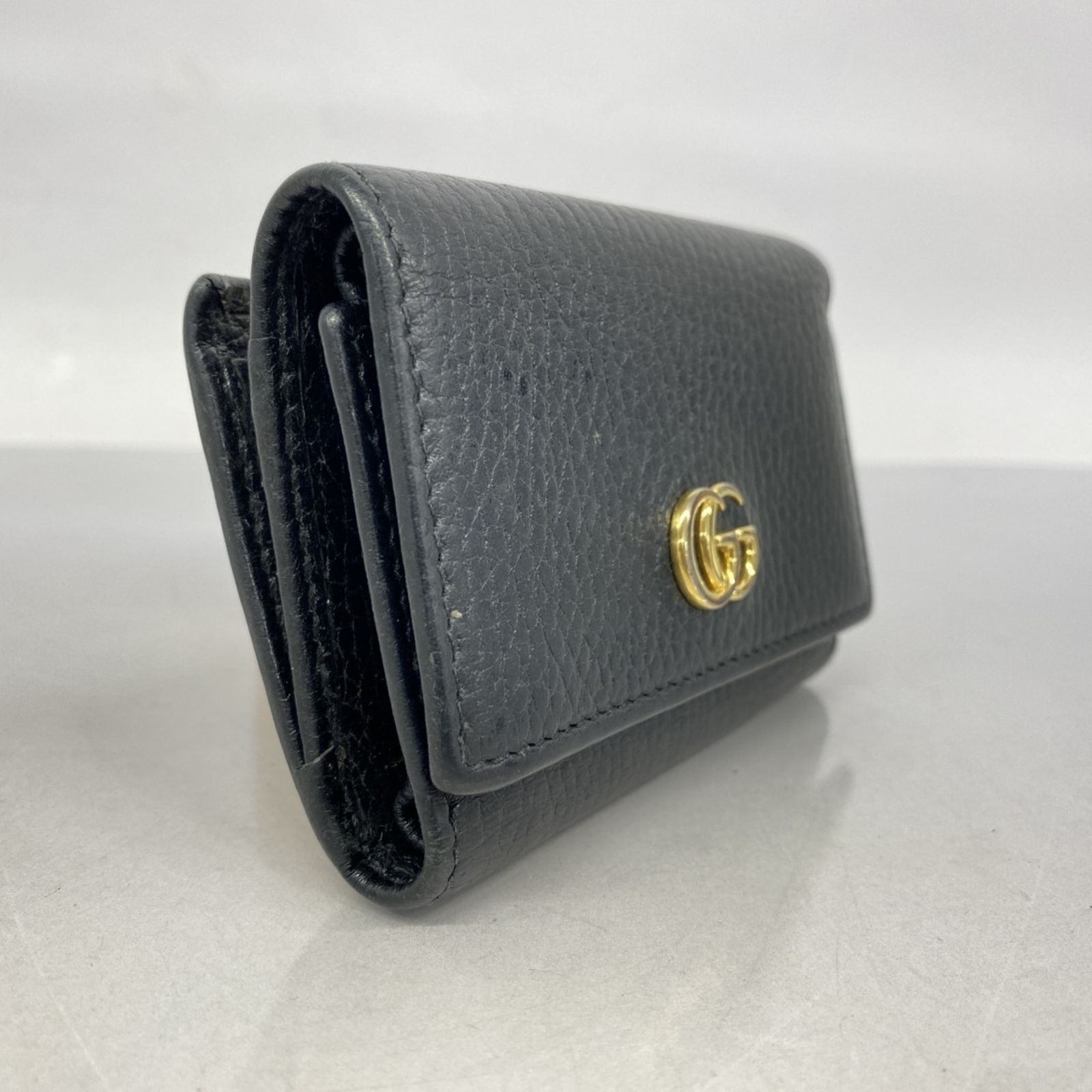 グッチ(Gucci) グッチ 三つ折り財布 GGマーモント 644407 レザー