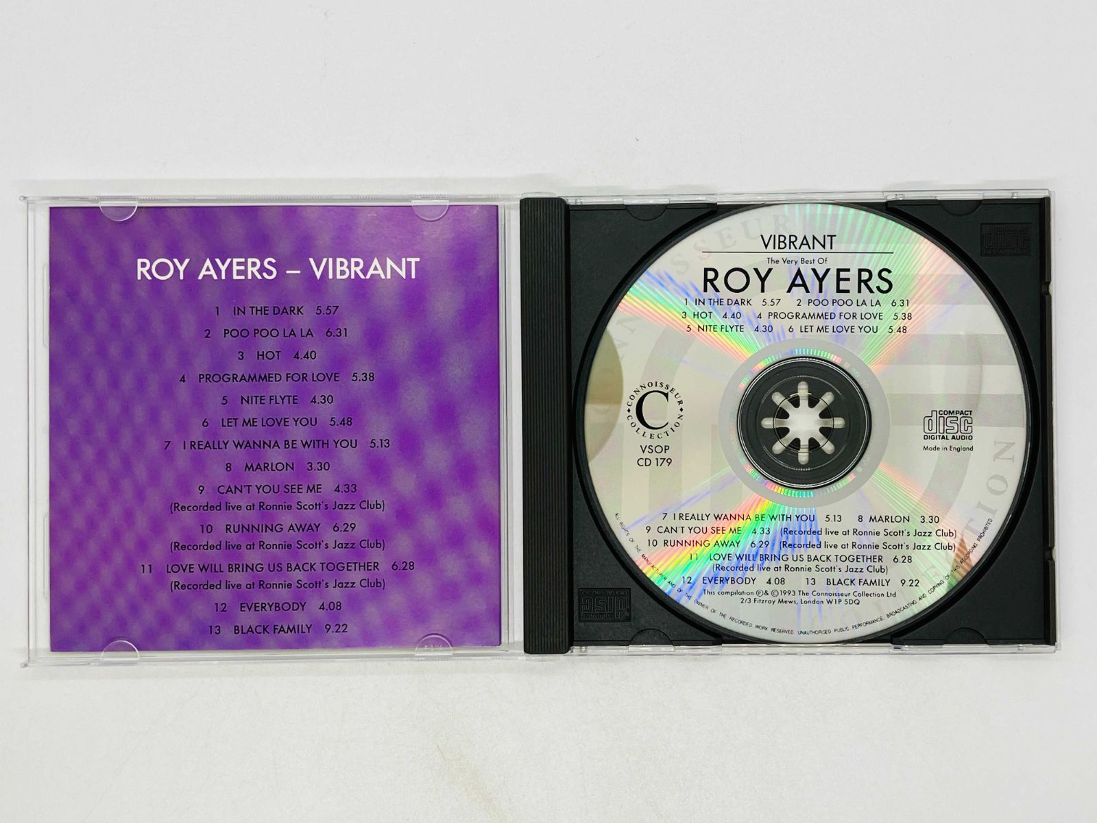 CD ROY AYERS VIBRANT / ロイ・エアーズ VSOP 179 F01