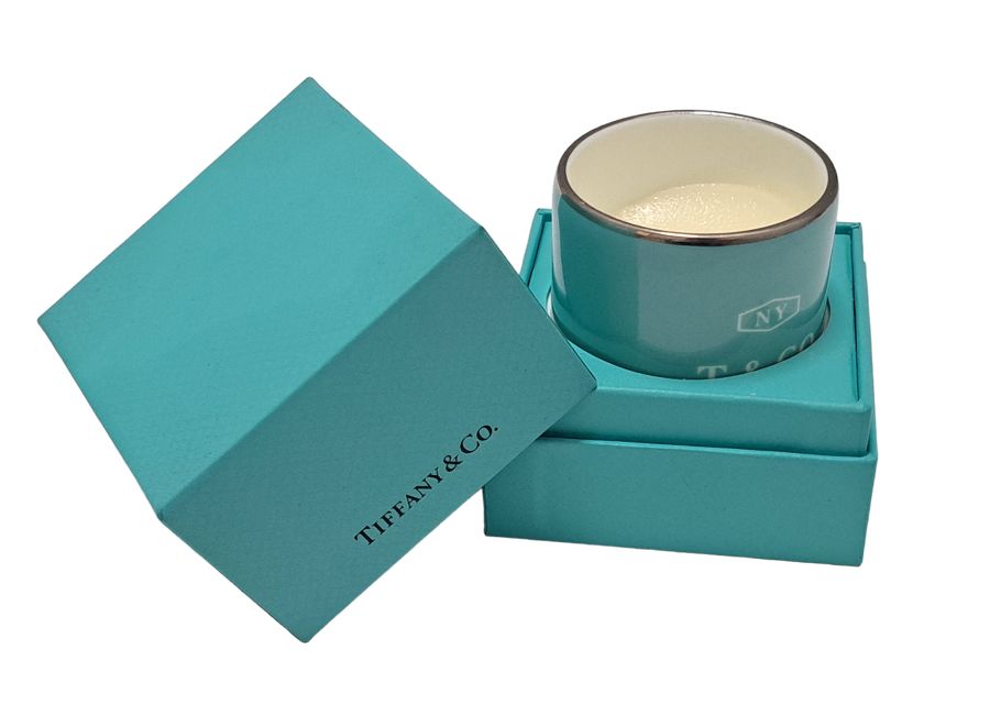 【未使用】Tiffany & Co. キャンドル ギフト箱 ティファニー アロマキャンドル トラベル キャンドル バジル BASIL