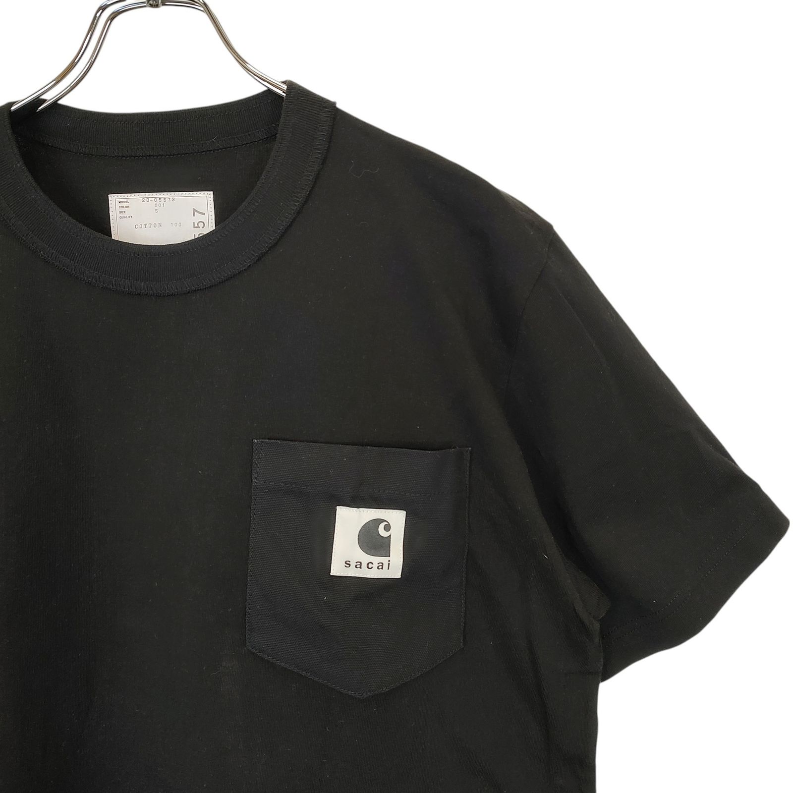 sacai サカイ ×Carhartt 23AW WIP T-shirt Tシャツ 23-0557S 5