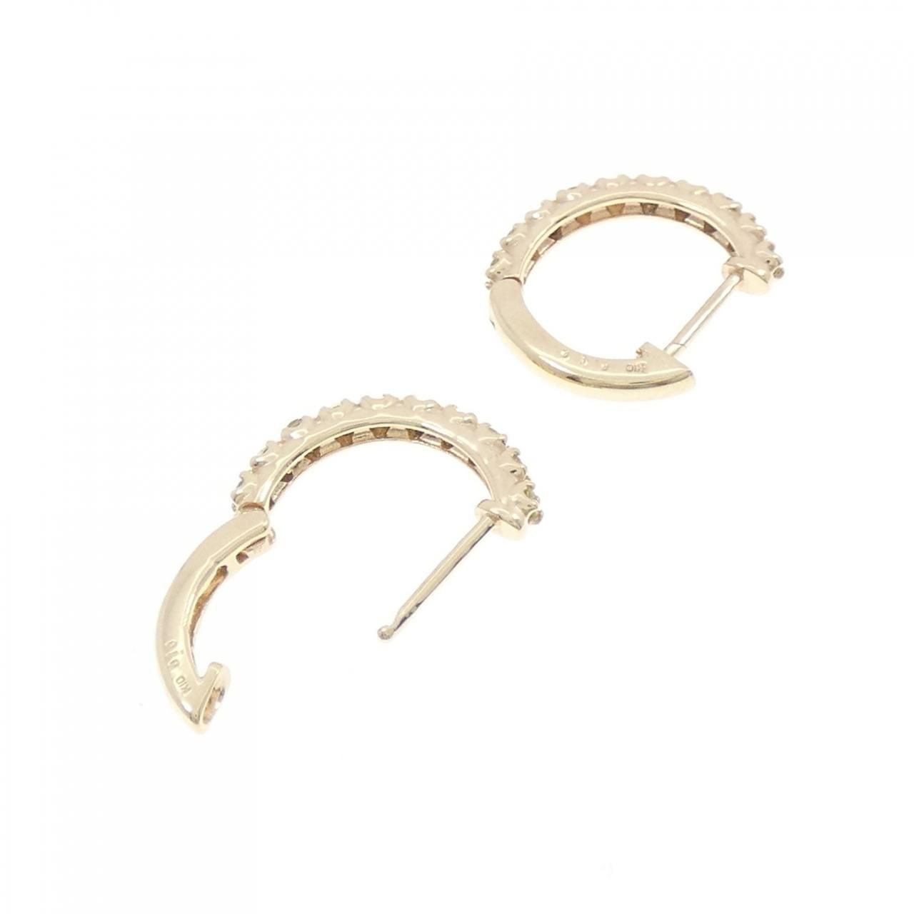 K10YG ペリドット ピアス 0.20CT - メルカリ 