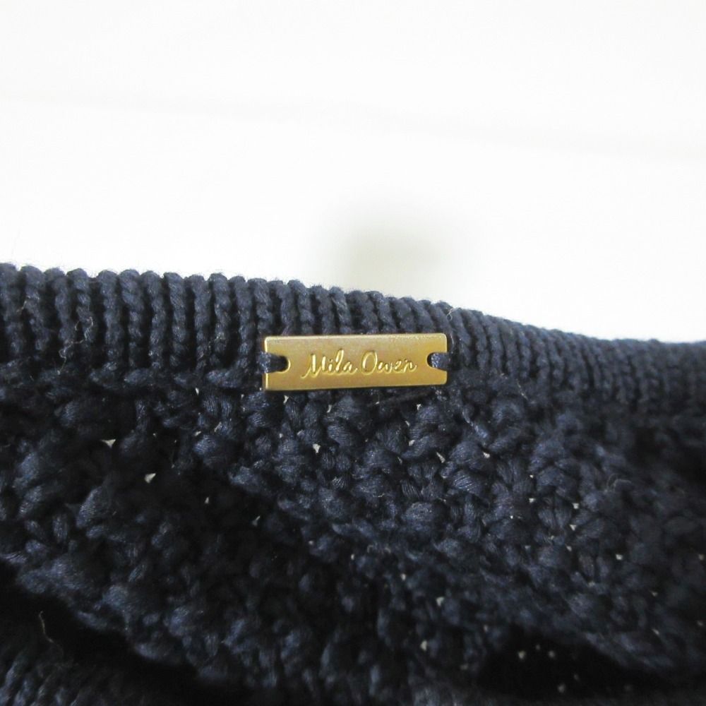 美品 23SS Mila Owen ミラオーウェン 金釦ショート丈ニットカーディガン 09WND231010 0 ネイビー レディース 古着 中古 楽天市場】【中古】美品 23SS Mila Owen ミラオーウェン 金釦