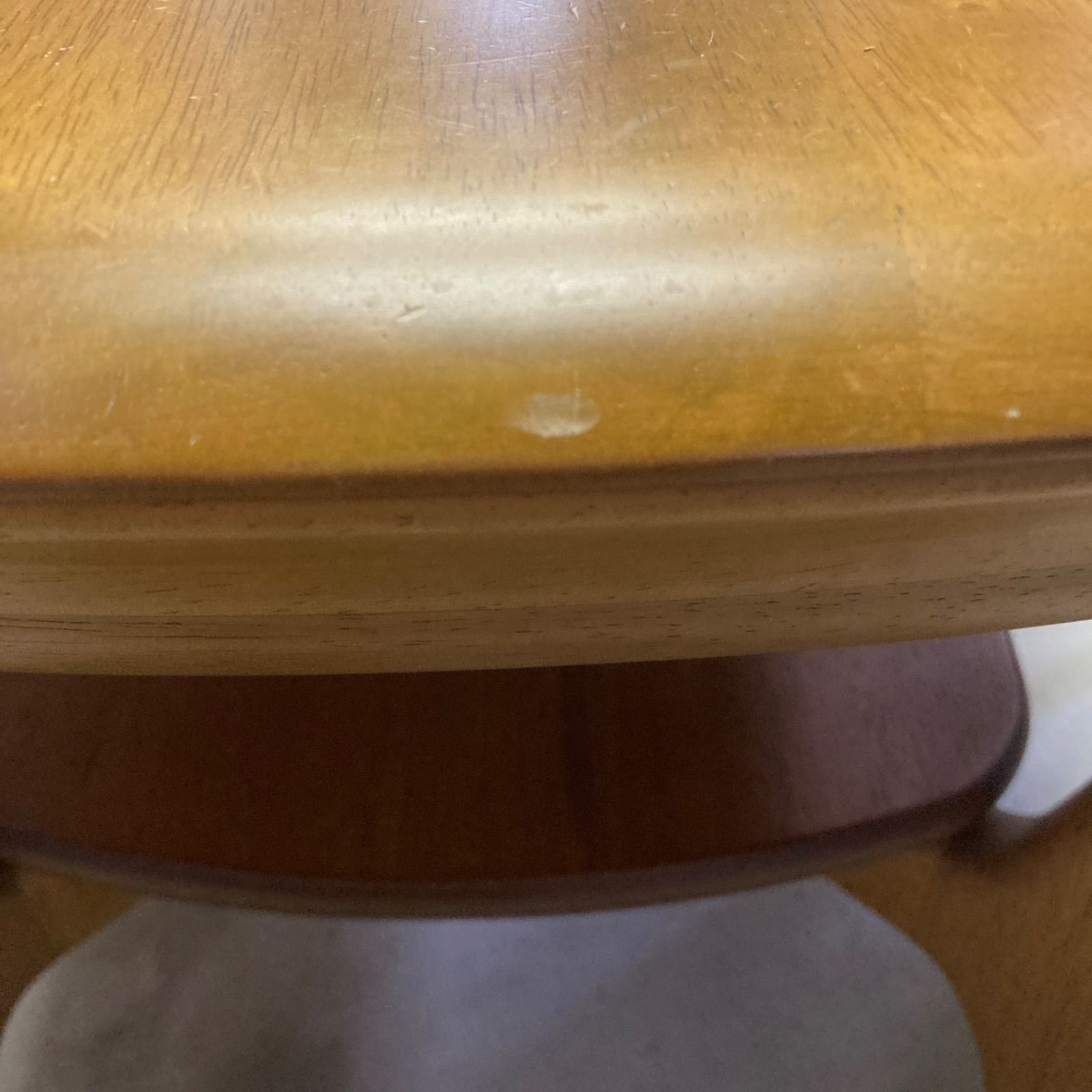 カリモク ローテーブル センターテーブル 木製 レトロ リビング