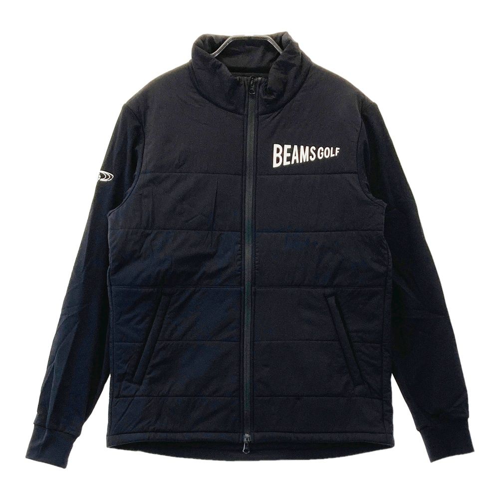 サイズ L BEAMS GOLF ビームスゴルフ 中綿切替 ジャケット ブラック系 240101501654 ゴルフウェア メンズ ストスト
