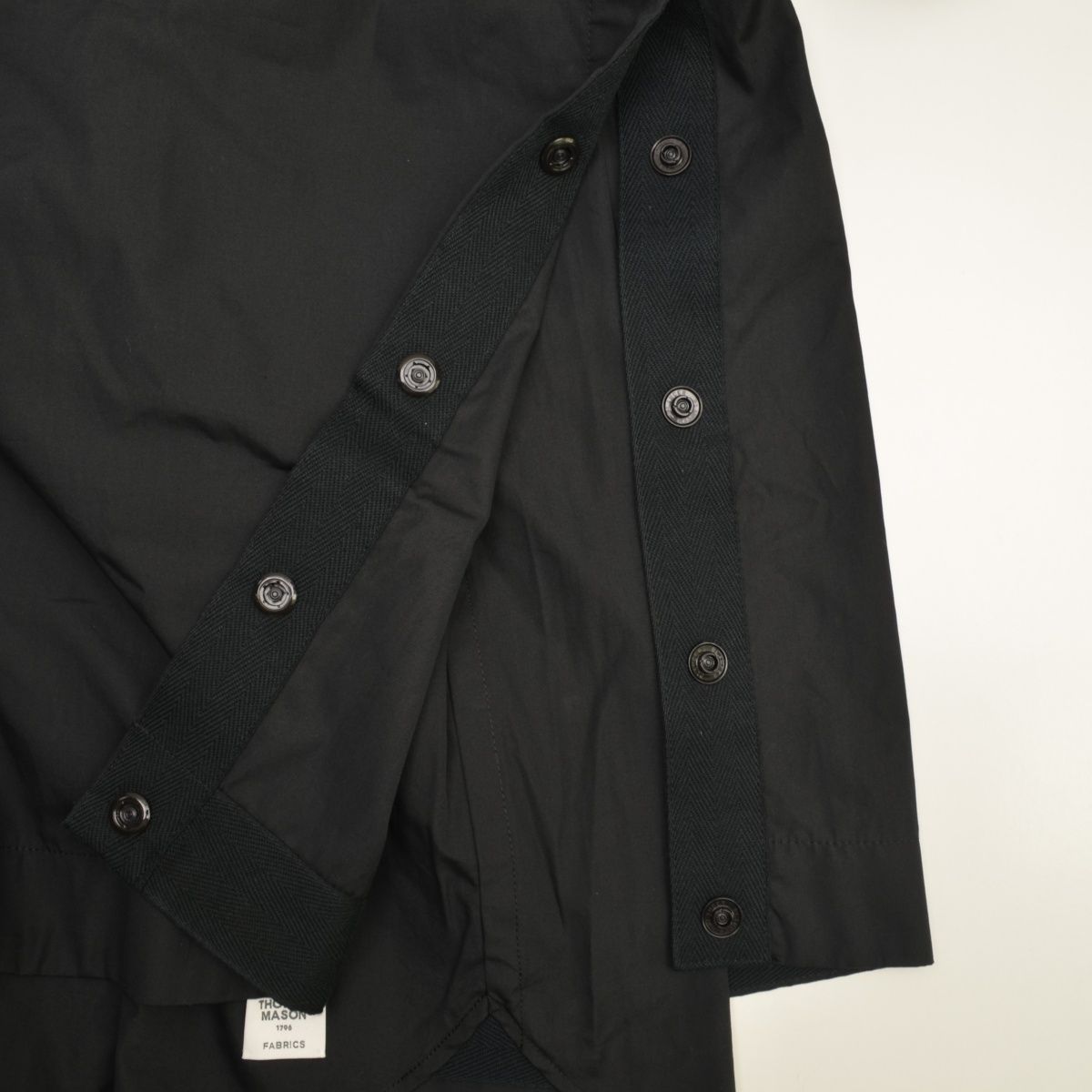 sacai シャツ Thomas Mason 23-03094M 黒 サイズ3 sacai シャツ Thomas Mason 23-03094M 黒 サイズ3 - メルカリ