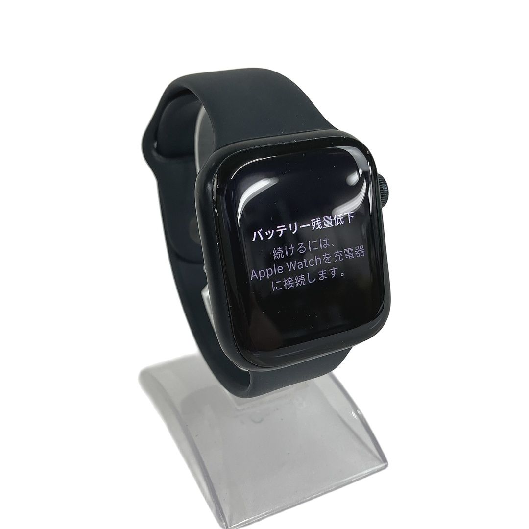 Apple Watch MR9A3J|A Series9 45mm 64GB ミッドナイト GPSモデル 液晶破損 スマートウォッチ ジャンク Y10446660