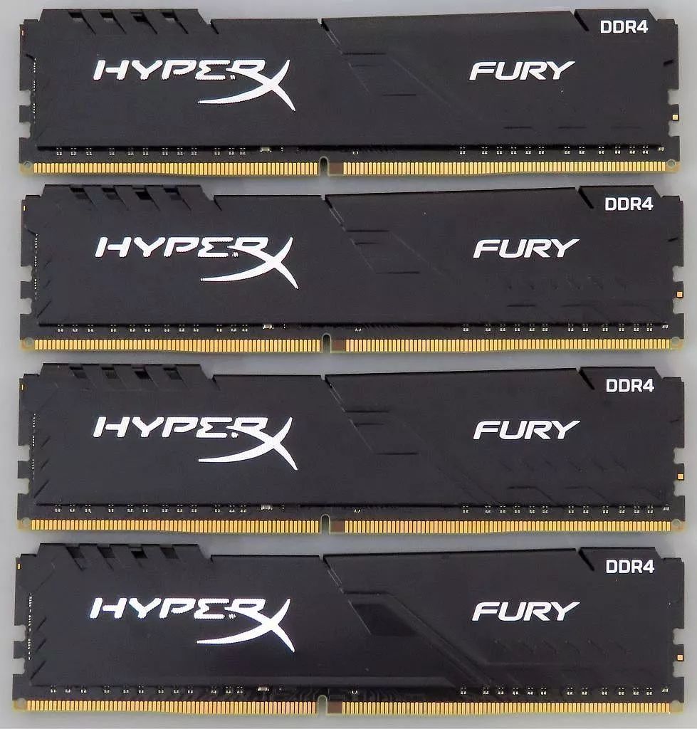 PCハード Kingston デスクトップPC用メモリモジュールDDR4 2400 64GB 16GB×4 HX424C15FB4K4