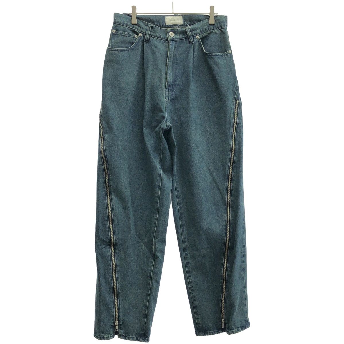 SOERTE ソエルテ 3WAY SIDE-ZIP BUGGY DENIM PANTS サイドジップ