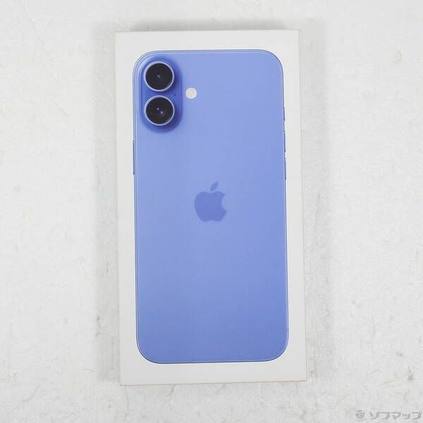 中古品〕 iPhone16 Plus 128GB ウルトラマリン MXVE3J／A SIM