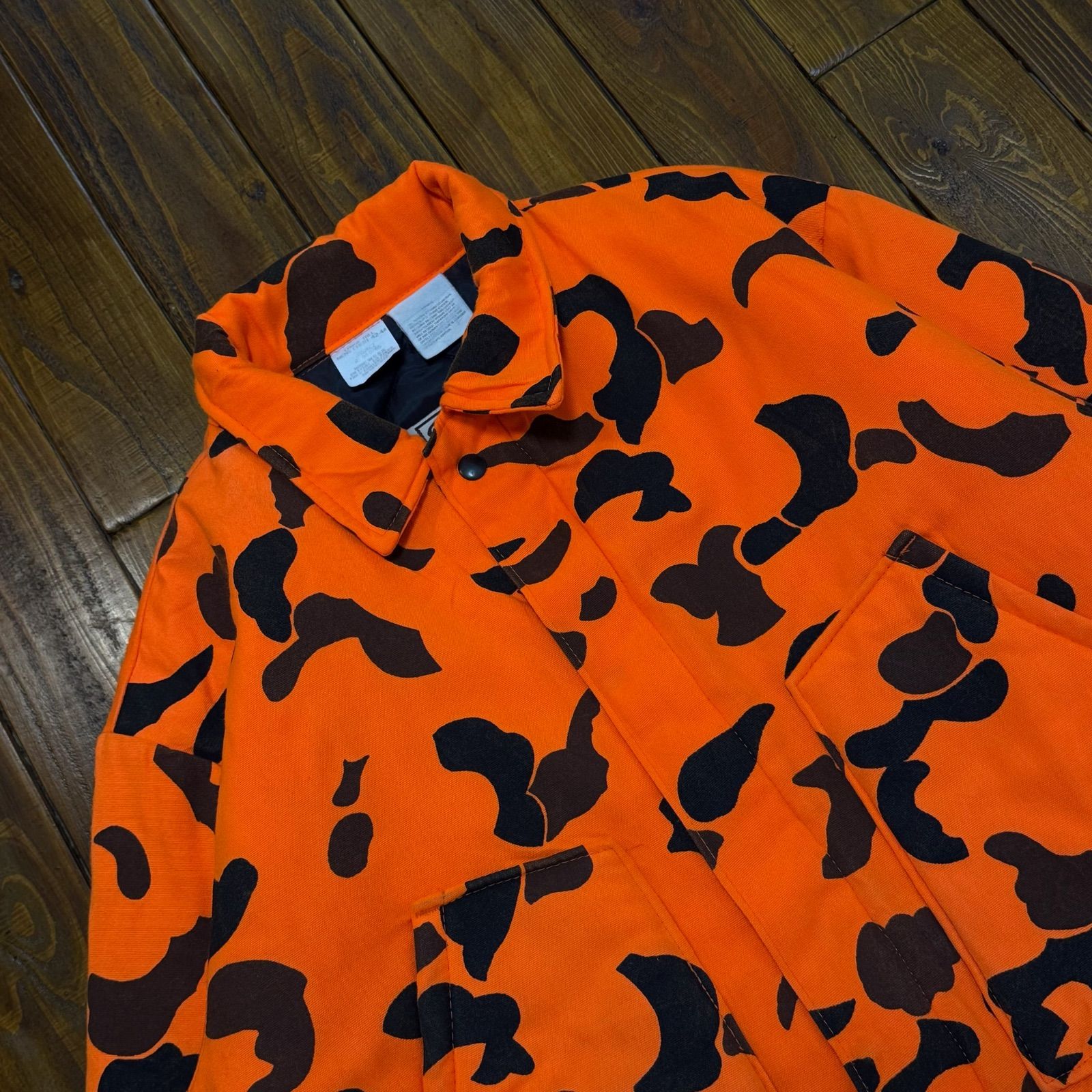 迷彩中綿ジャケット