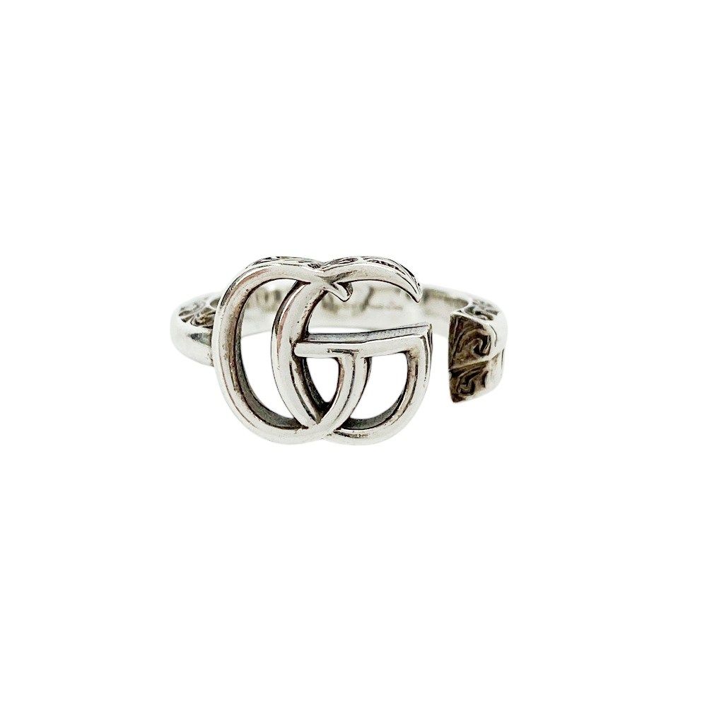 □美品□ グッチ アラベスク リング 指輪 アクセサリー ダブルG