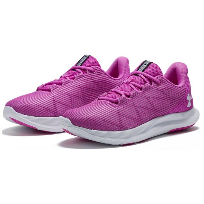 UNDER ARMOUR レディースランニングシューズ UA Charged Speed Swift 3027006-502 ヴィヴィッドマゼンダ 23.0 23.5