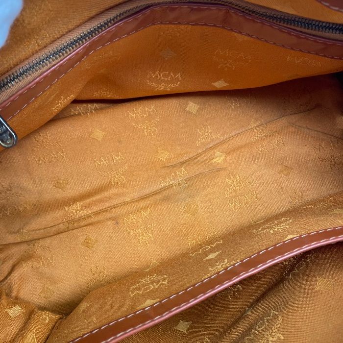 MCM エムシーエム ロゴ レザー ハンド ミニ ボストン バッグ eH0785A NICORILABO_COM