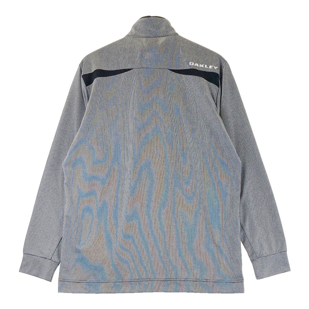 Oakley（オークリー)ゴルフウエア 長袖 BARK TECHNICAL FLEECE BLOUSON 2.0 461649JP ブラックアウト サイズＬ/ Oakley - 最終値下げ オークリー Bark セーターブルゾン ゴルフウェア