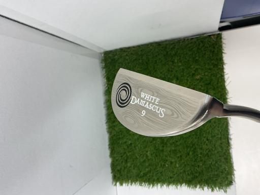 オデッセイ WHITE DAMASCUS 9 35インチ パター PT スチール フレックスその他 メンズ 男性用 右利き 右用 Cランク ゴルフクラブ