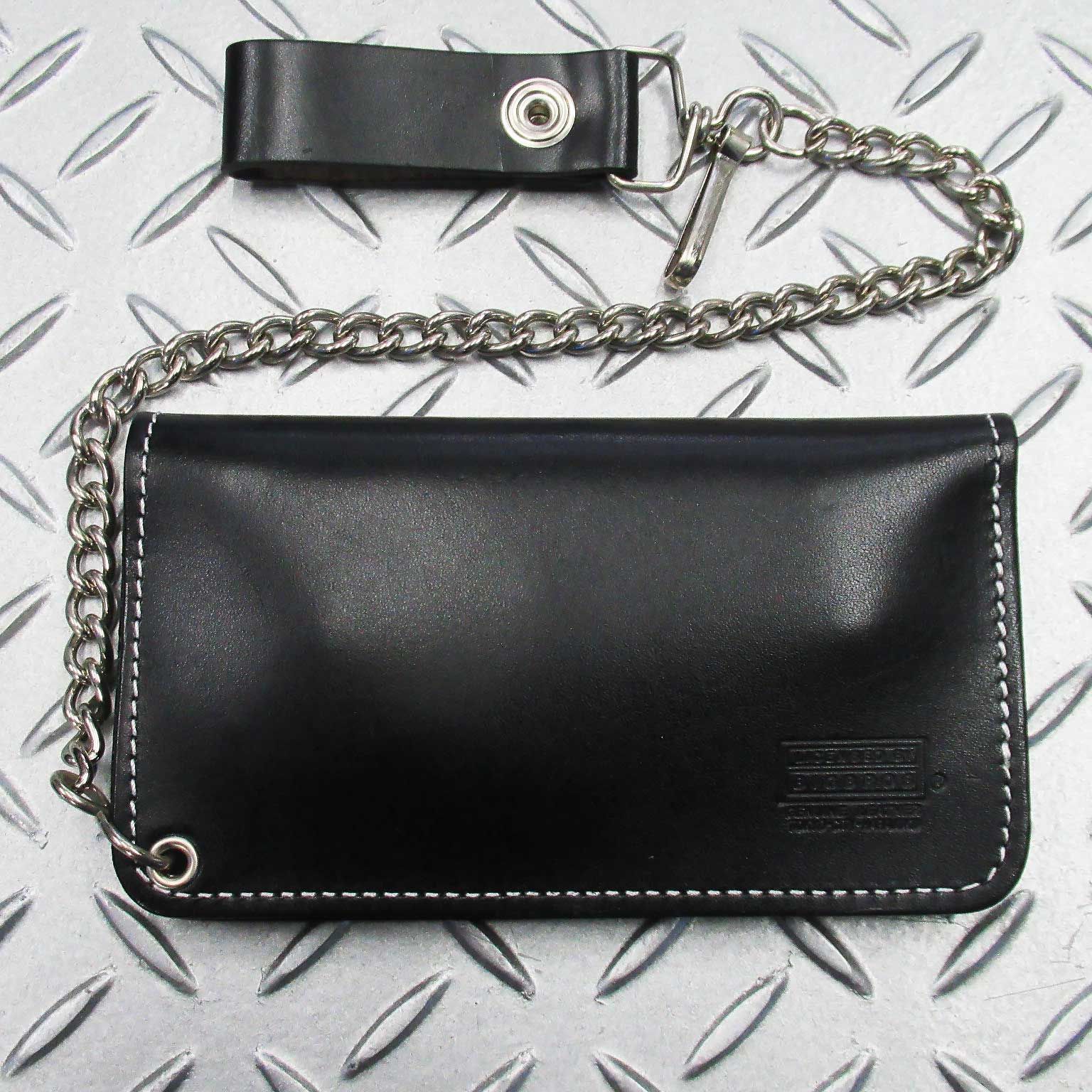 Buco レザー ウォレットチェーン 黒　トラッカーウォレット　財布 classic_50009730