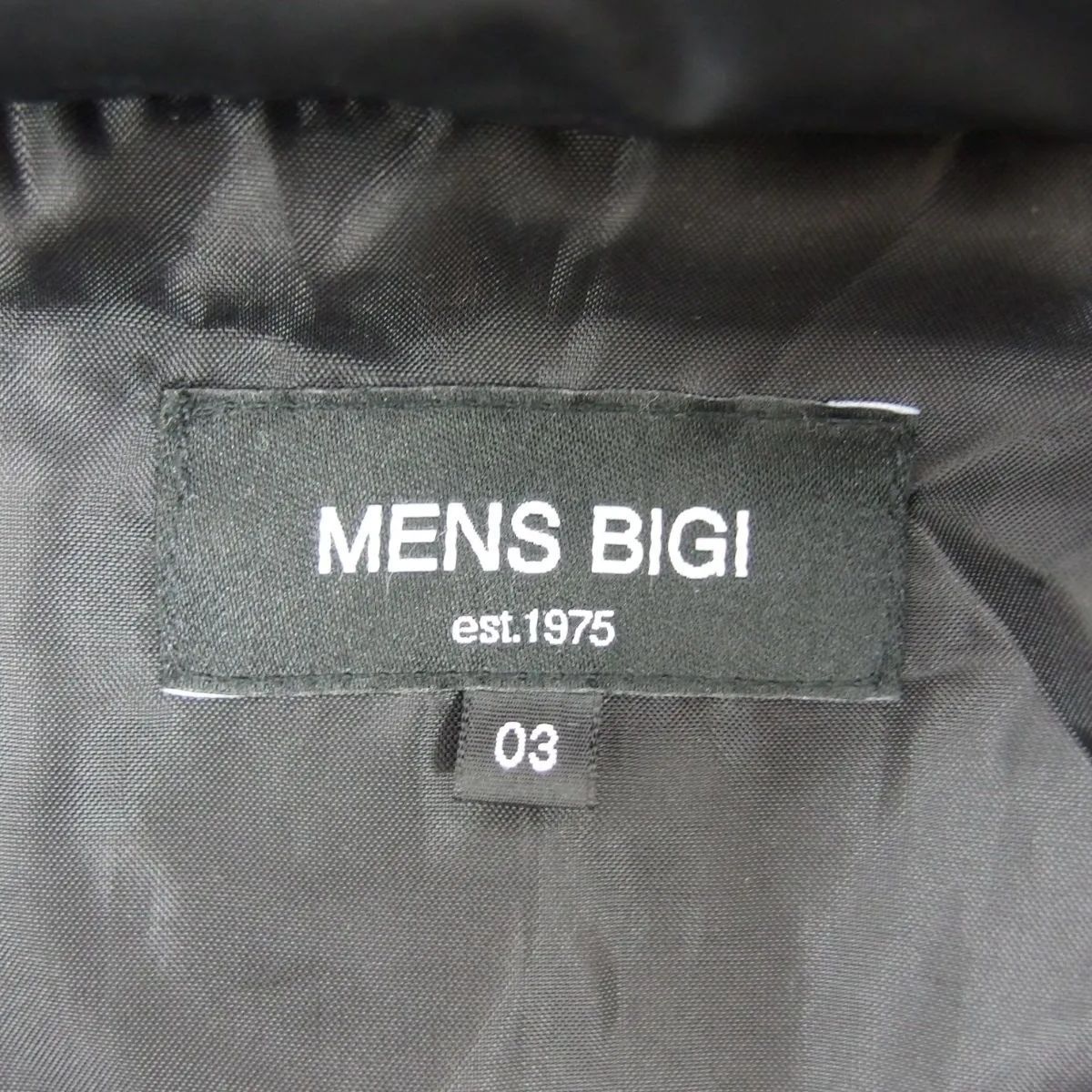 MEN'S BIGI ハイブリッド ブルゾン M0113FJM07 オニワッフル - メルカリ