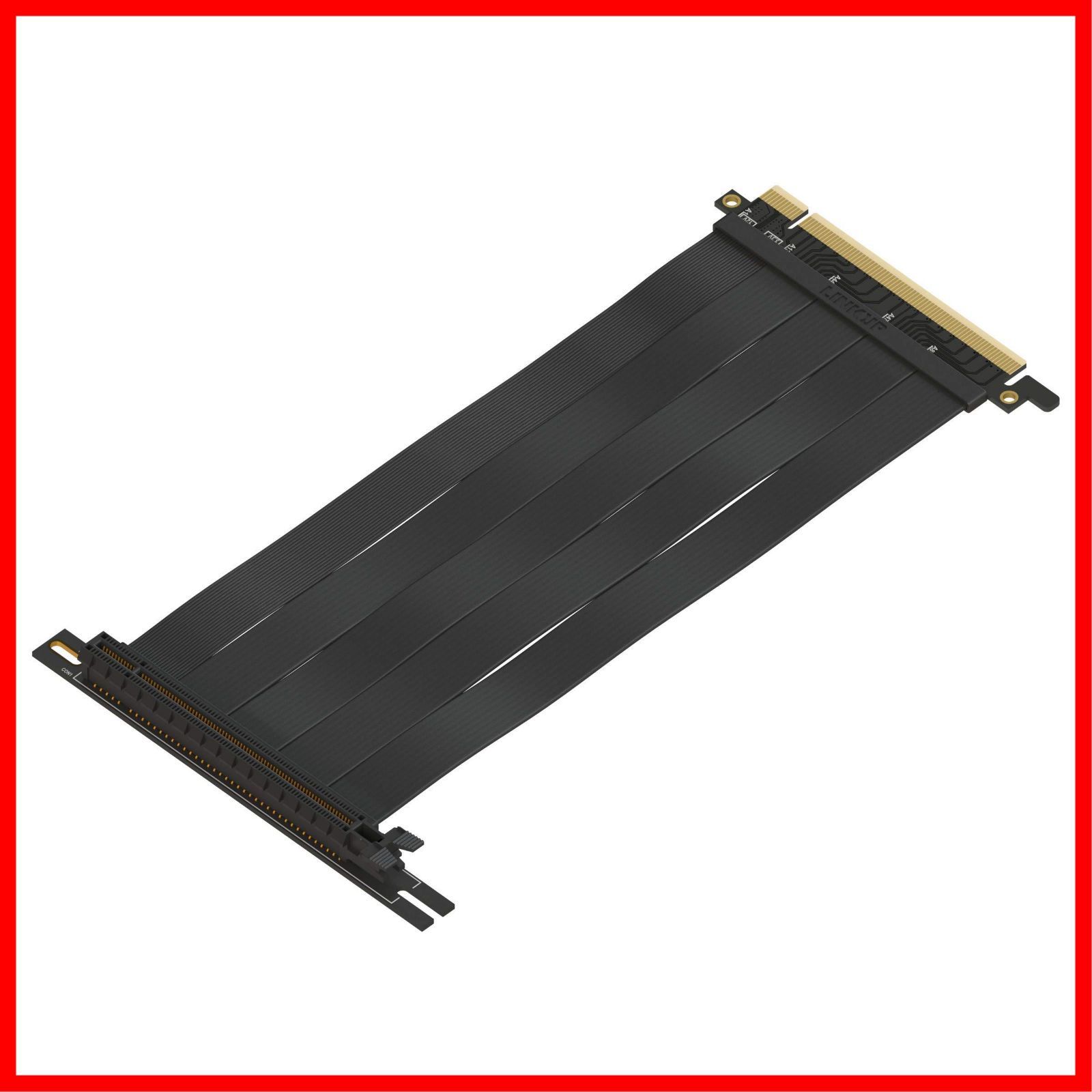 新着商品 cm 20 90度ソケット | シールド 64GB|s 超高速 x16 cable 延長 ライザー 3.0 PCIE ケーブル Express PCI LINKUP