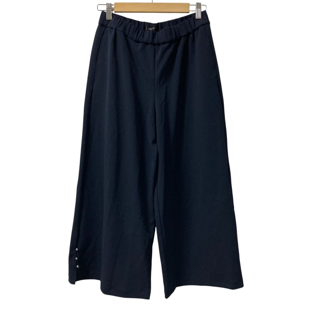 未使用 25SS INGEBORG インゲボルグ パールアクセントカットソーパンツ  