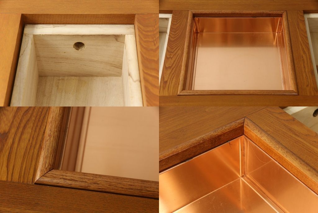 ☆事前問合せ必須☆ 囲炉裏テーブル 中古 美品 欅 ケヤキ材 伝統木芸士