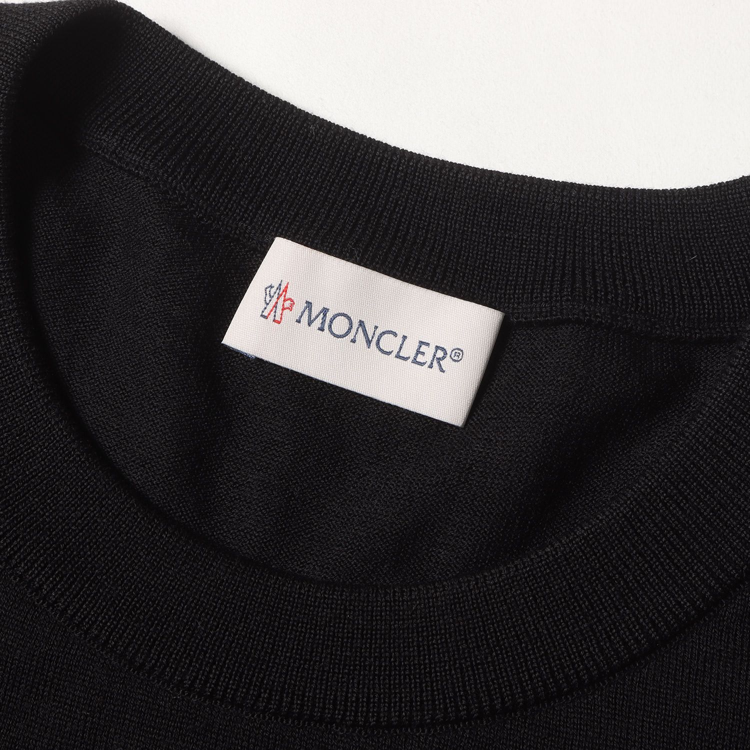 MONCLER モンクレール ニット ブラック 黒 サイズ:L | 24AW ロゴ MONCLER モンクレール ニット ブラック 黒 サイズ:L | 24AW ロゴ