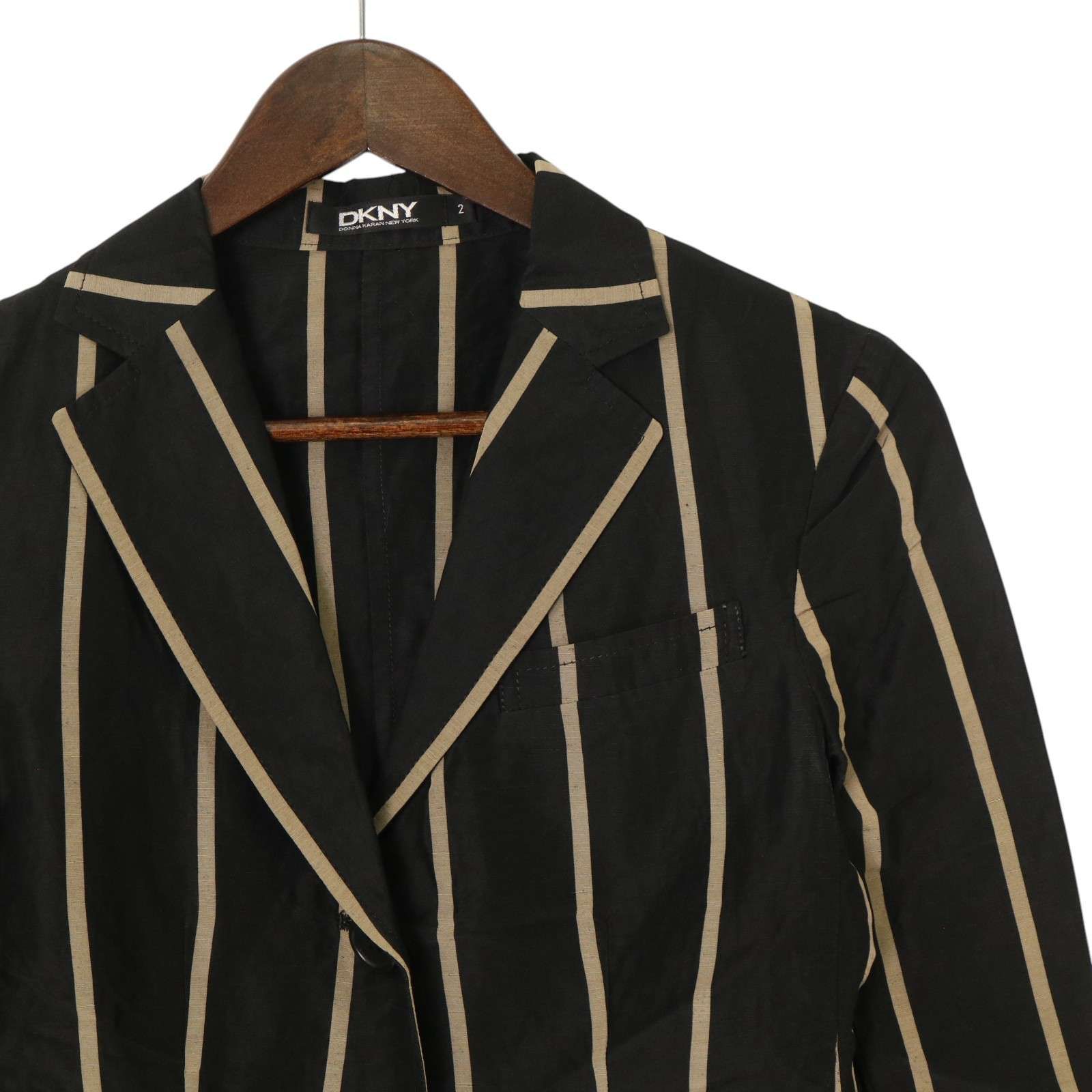 【極美品 希少】DKNY テーラードジャケット ラムレザー シングル ブラウン DKNY レザージャケット ラム革 スタンドカラー シングル