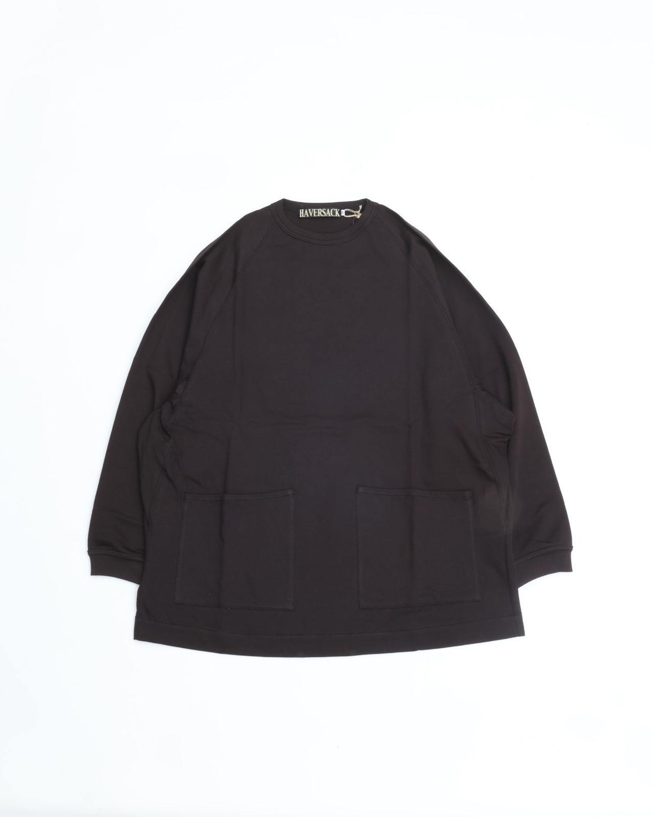 HAVERSACK ハバーサック 412520 プレーティング度詰天竺ラグランロング 