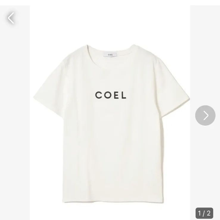 COEL ロゴTシャツ ホワイト F - メルカリ