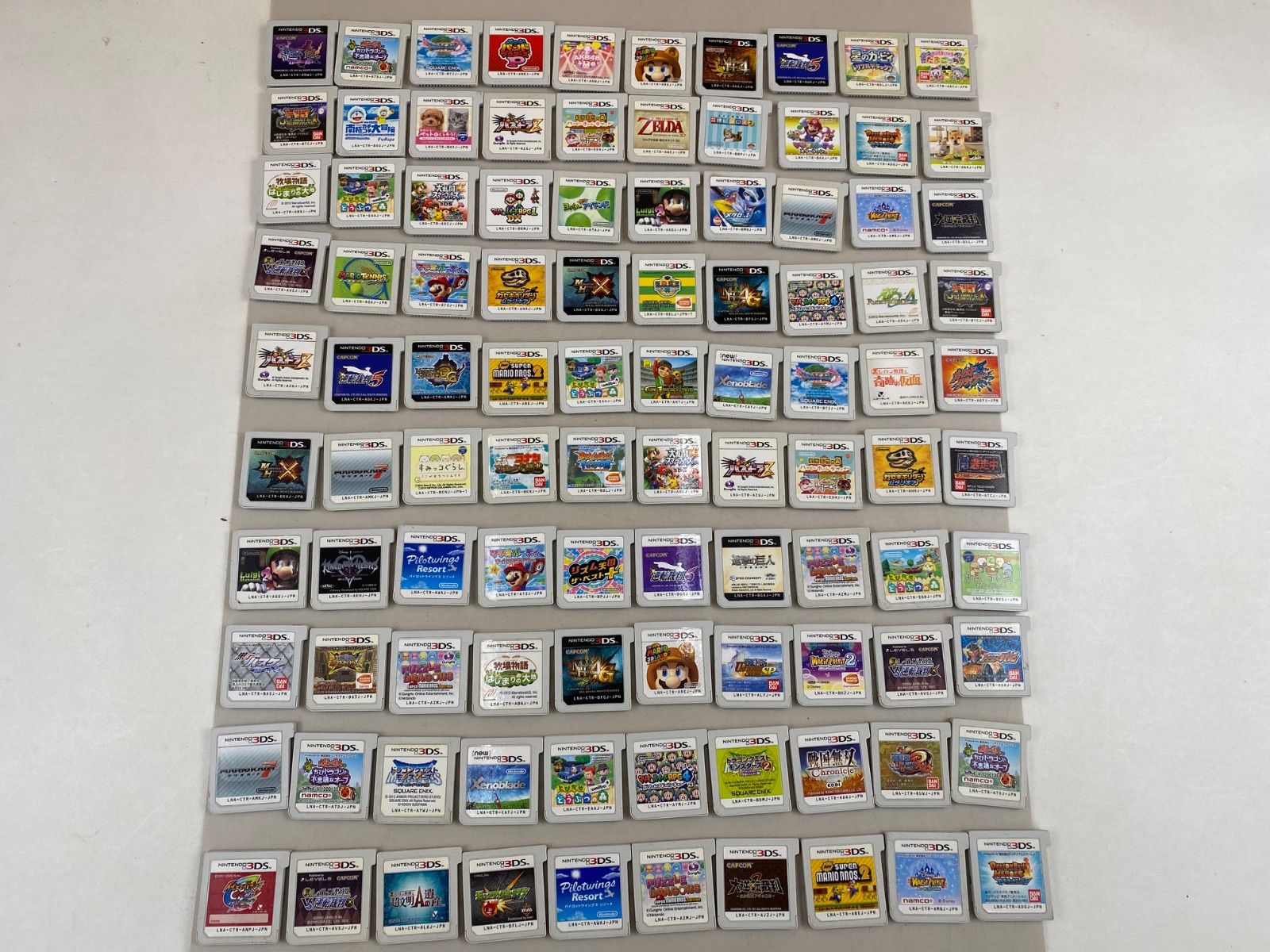 ニンテンドー3DS ソフトまとめ売り 100点 【公式通販】 ニンテンドー3DS ソフトまとめ売り 100点 【公式通販】