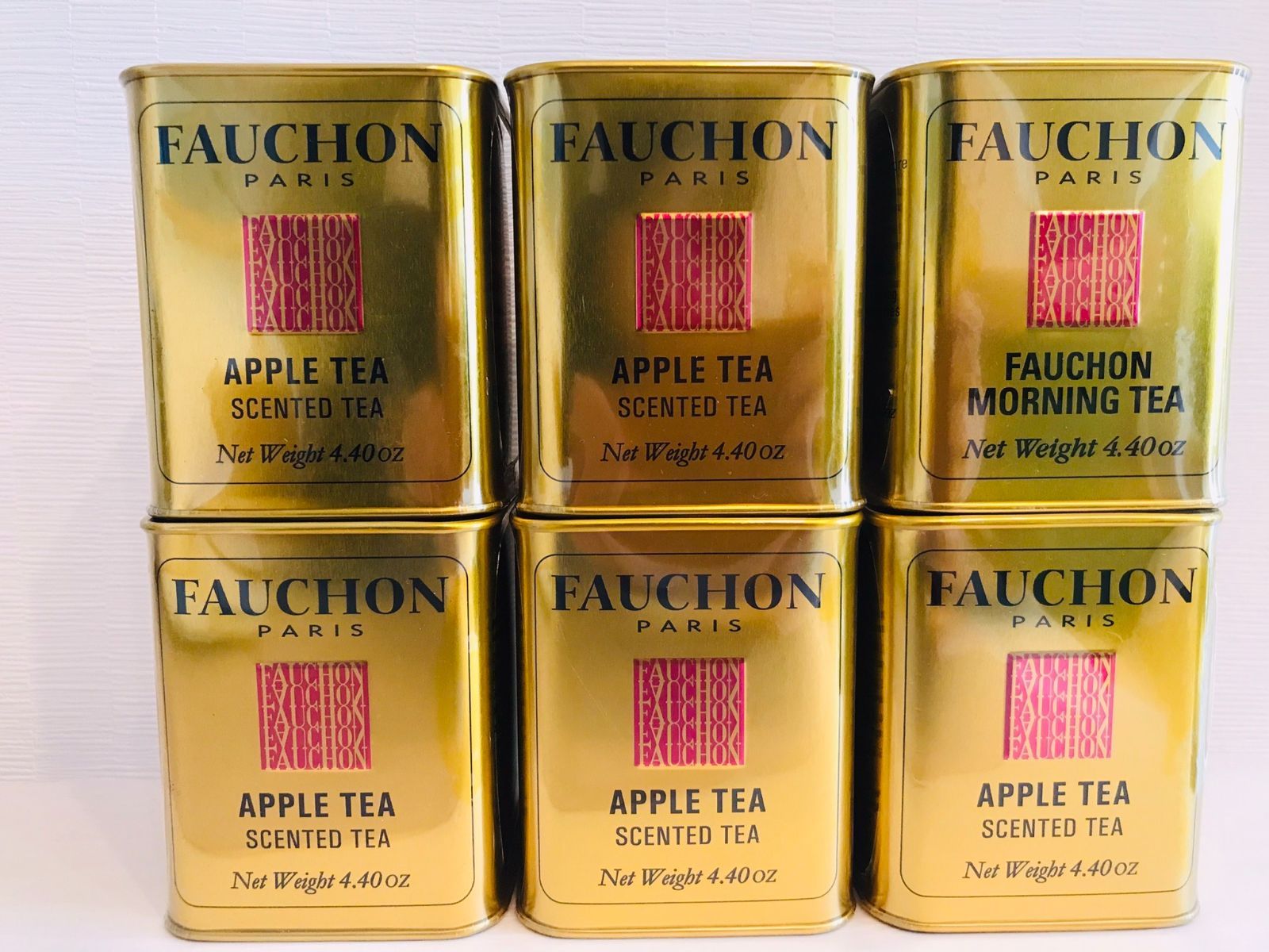 FAUCHON（フォション） 紅茶：アップルティー5缶モーニング1缶 まごころ雑貨ショップ メルカリ