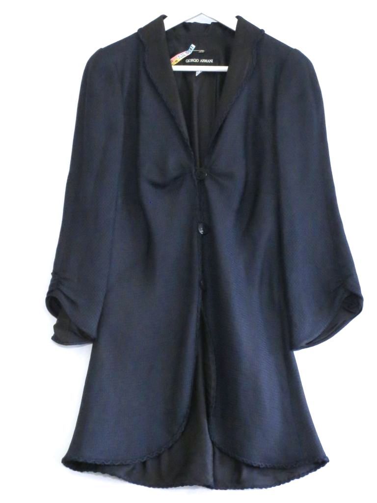 【極美品/シルク100%】ジョルジオアルマーニ ツイード ノーカラージャケット 楽天市場】古着 GIORGIO ARMANI ジョルジオアルマーニ 90s