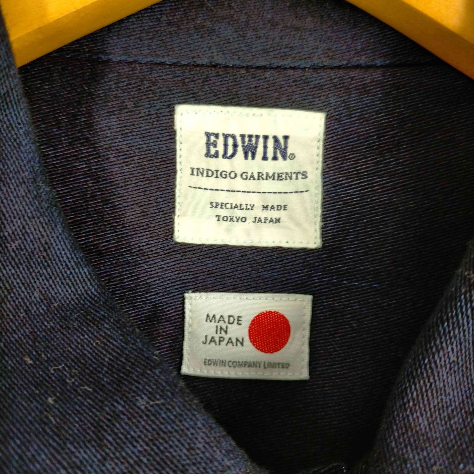 エドウィン EDWIN 日本製 INDIGO GARMENTS FATIGUE JACKET