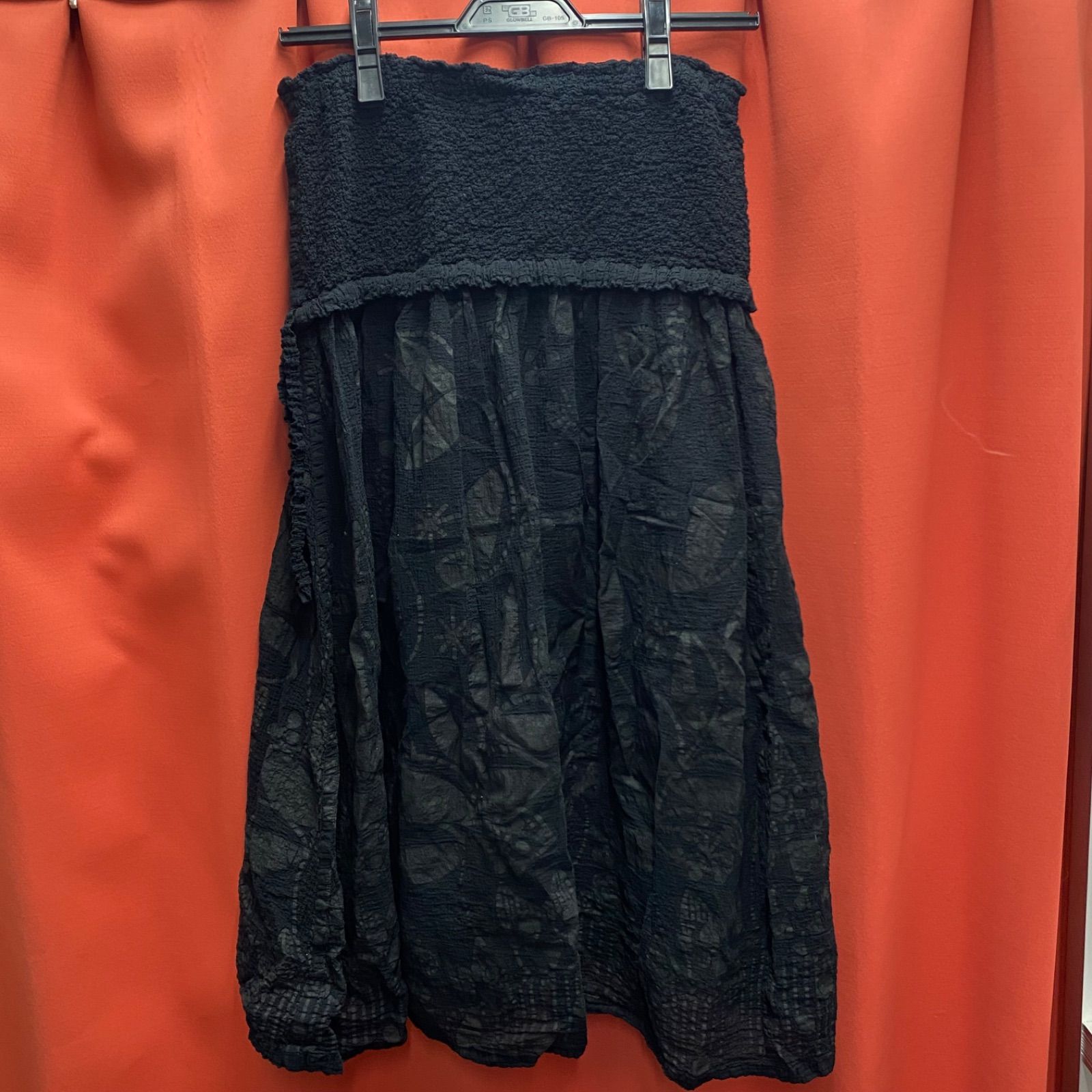 ISSEY MIYAKE フレアスカート サンプル品 XL 非売品 激レア サンプル アーカイブ ISSEY MIYAKE イッセイミヤケ