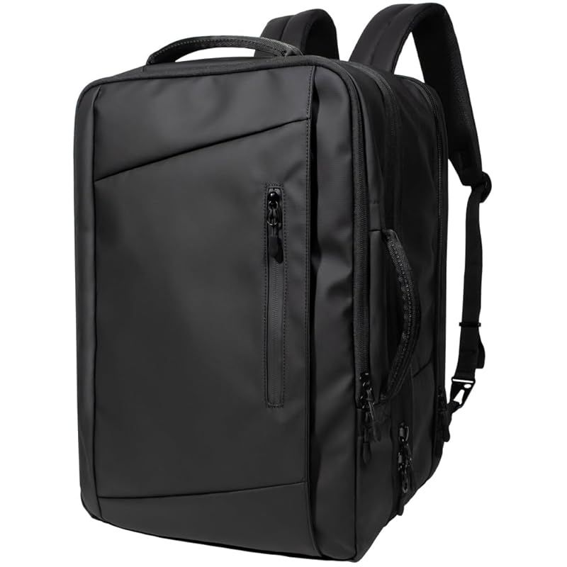 [EXCITECH Biz] リュック ビジネスリュック【国内メーカー】 防水 止水ファスナー 撥水加工 ビジネスバッグ 38L 大容量 2way マチ拡張 17インチ PC 通勤 ハイキングデイパック バックパック 出張 旅