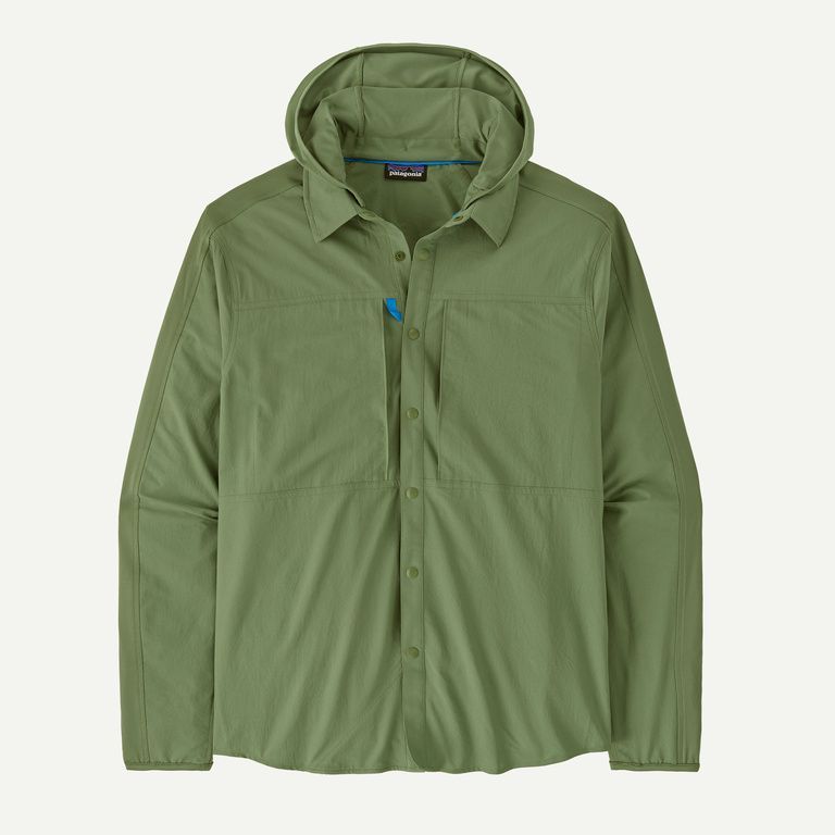 Patagonia 25ss Men's River Rambler Hybrid Sun Hoody Terrain