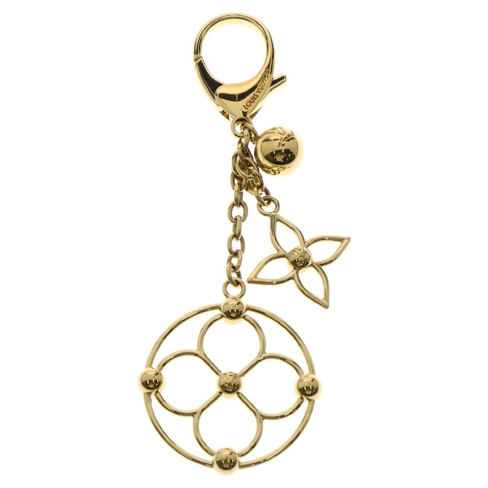 LOUIS VUITTON ルイヴィトン チャーム ブルーミー キーホルダー ゴールド GP アクセサリー M67931