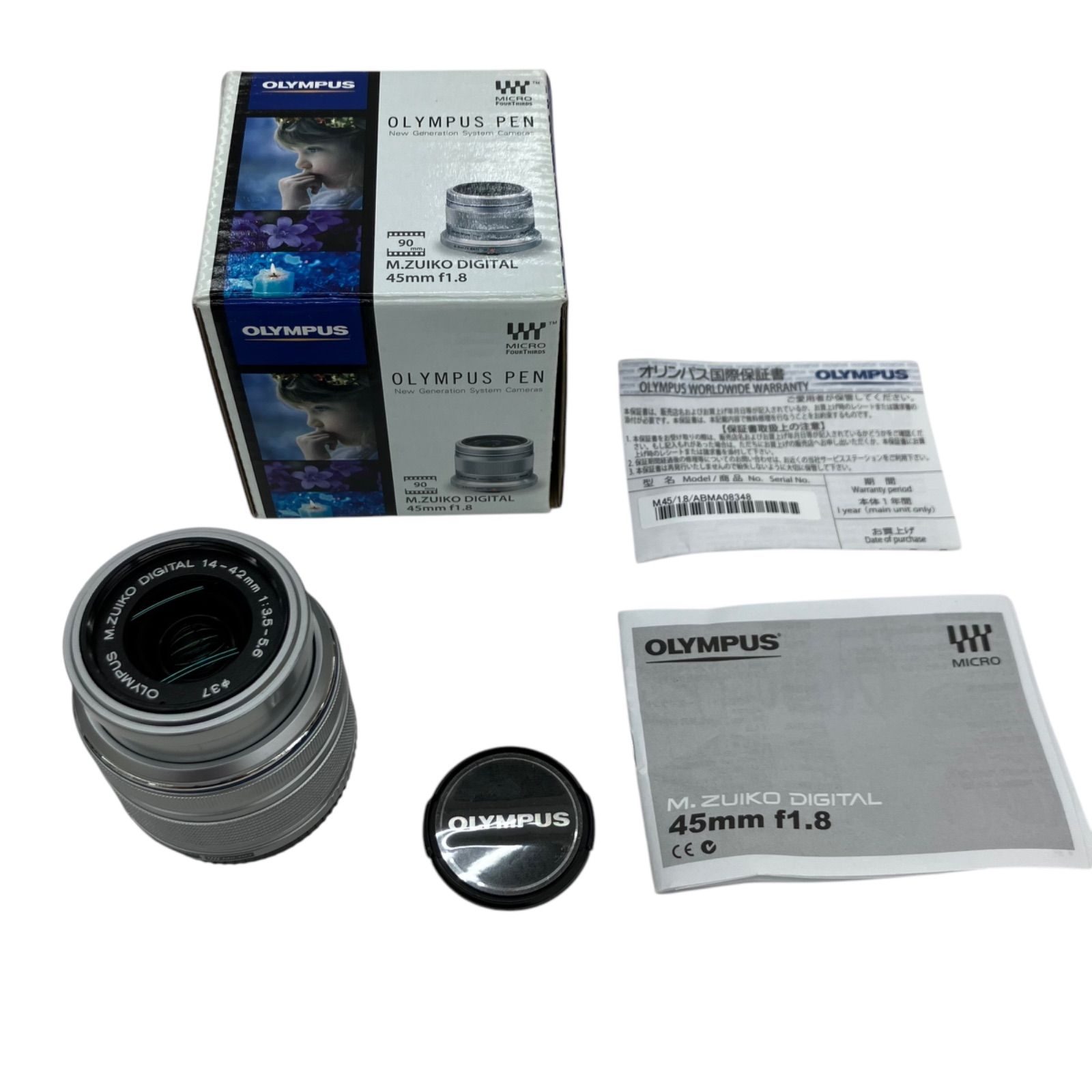 説明不足186000 現状品 オリンパス カメラ用レンズ 45mm f1.8