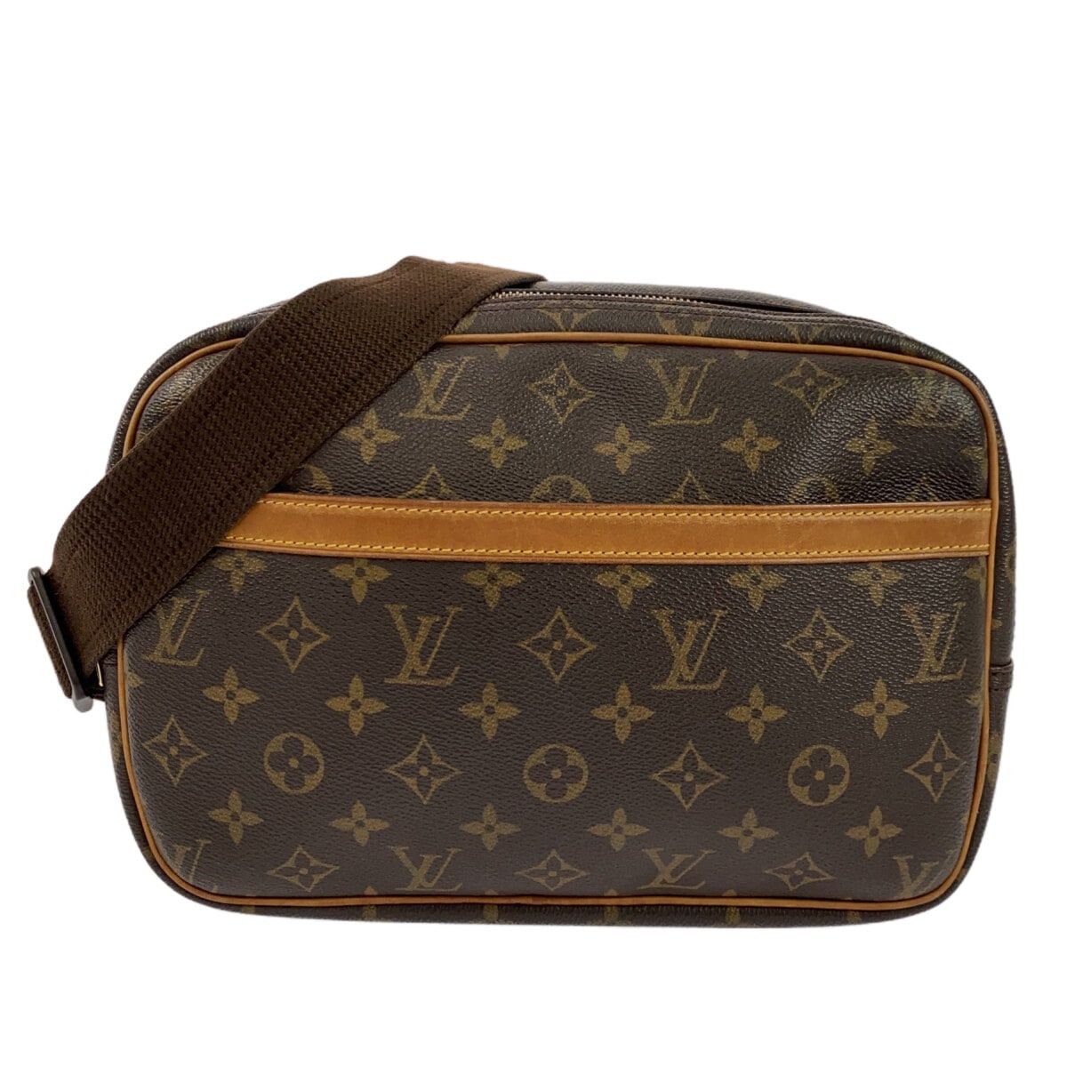 LOUIS VUITTON ルイヴィトン ショルダーバッグ モノグラム リポーターPM M45254 - モノグラム･キャンバス ヌメ革