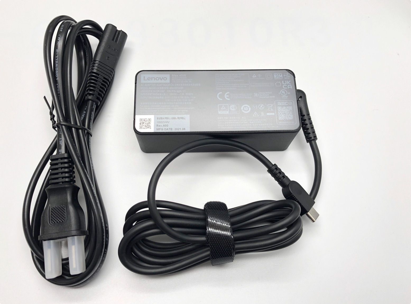 国内正規総代理店アイテム 純正 レノボ ThinkPad 45w USB type C AC