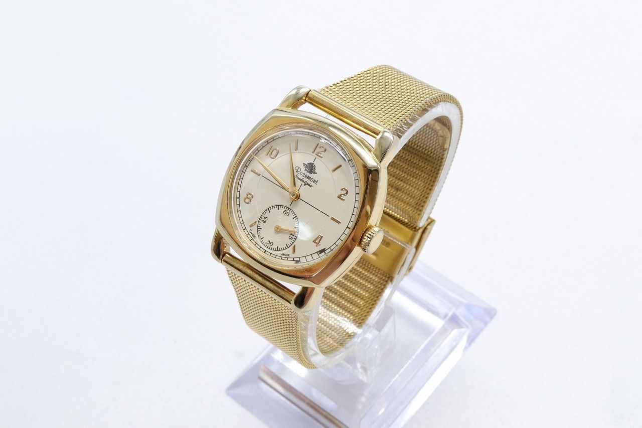 W23-9 動作品 ロゼモン ノスタルジア スモールセコンド 腕時計 N-001