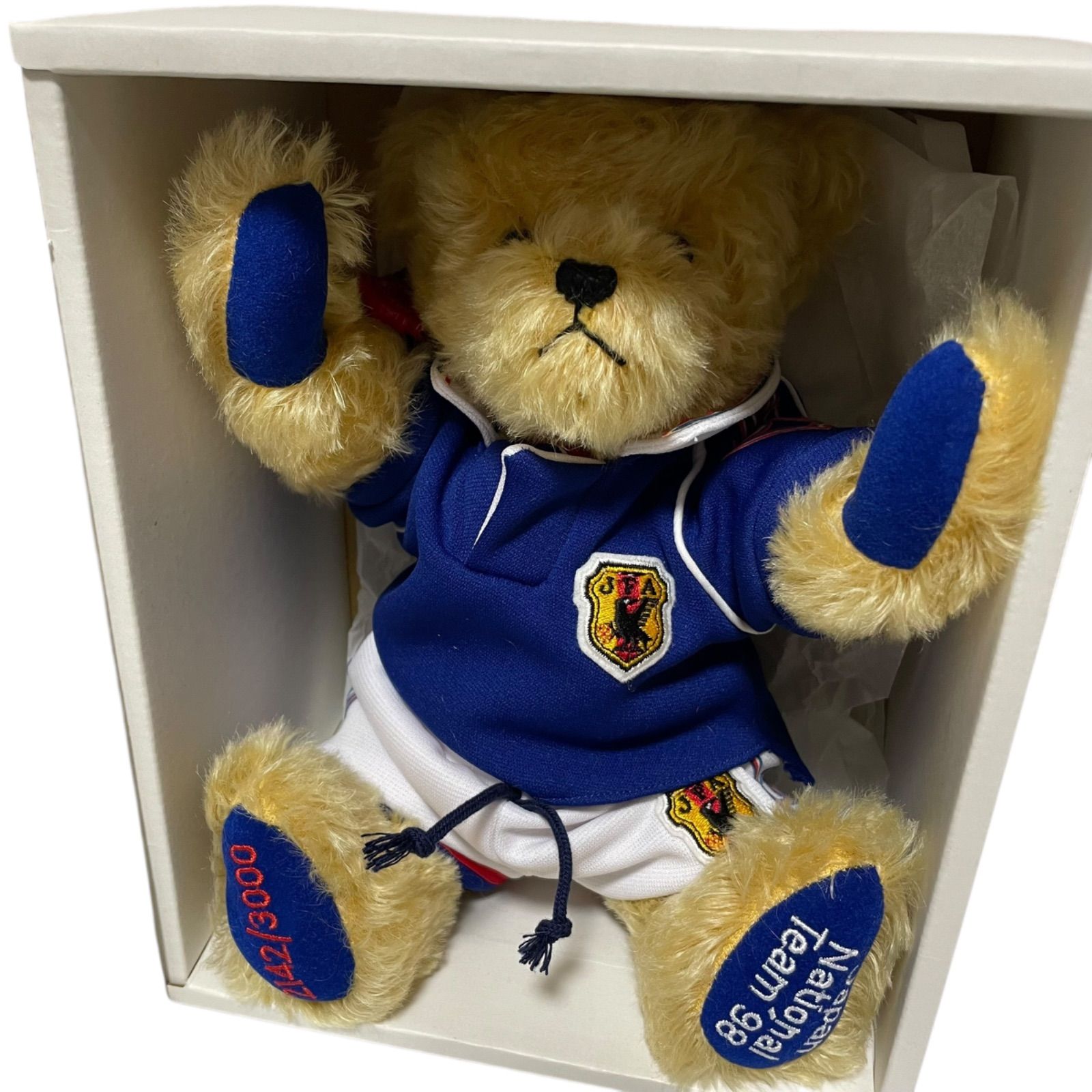 cp41 ハーマン社 1998年W杯 サッカー サムライブルー FIREBEAR