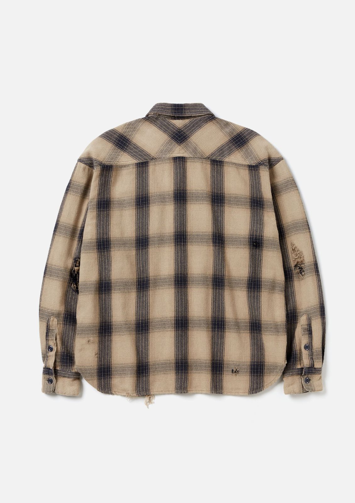NEIGHBORHOOD SAVAGE BLOCK HOMBRE CHECK SHIRT LS シャツ